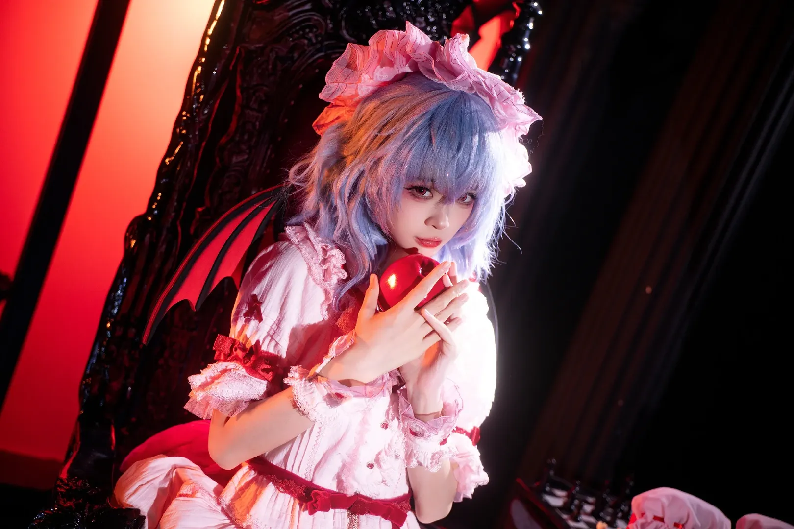 東方Project, レミリアコスプレ, 紅魔館, ゴシック風, 吸血鬼の少女