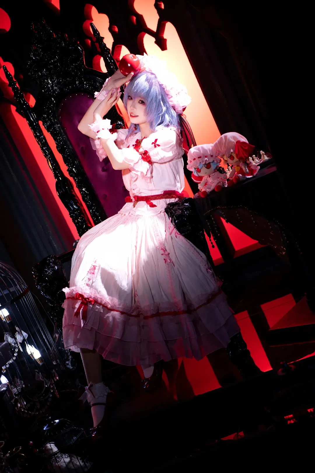 Anime-style photography, Touhou Project, Remilia cosplay, Gothic Lolita, Vampire cosplay - Image 3