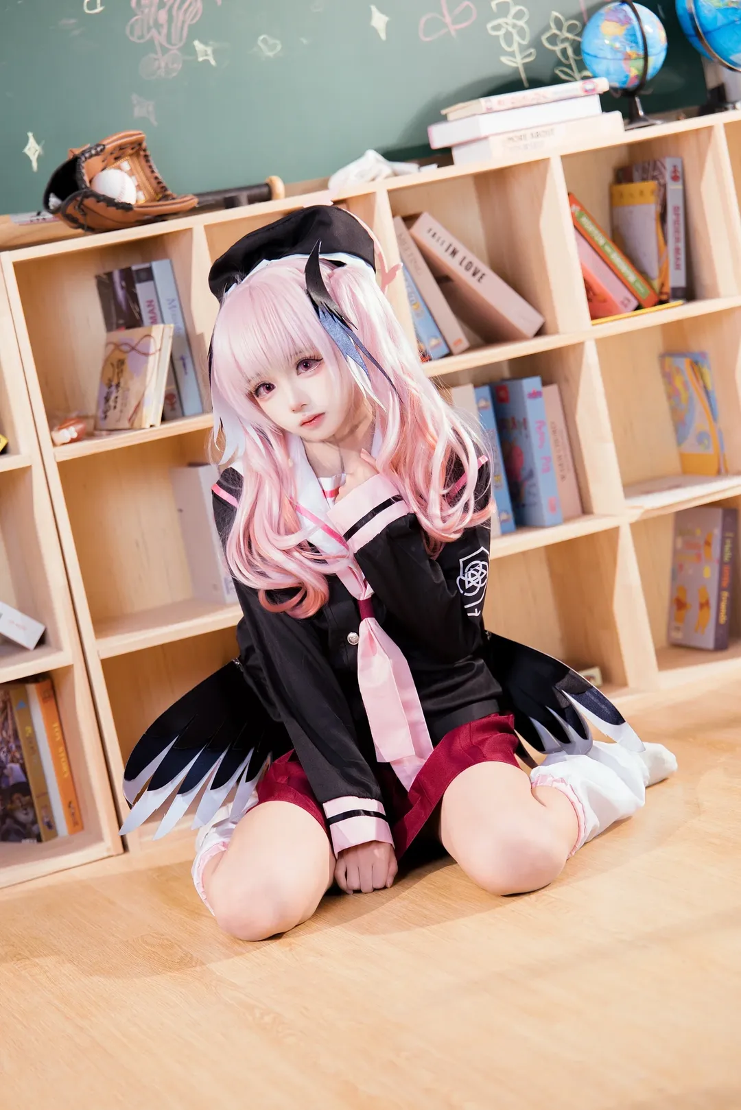 角色还原, 二次元摄影, 蔚蓝档案, 下江小春cos, 校园cosplay - 第5张