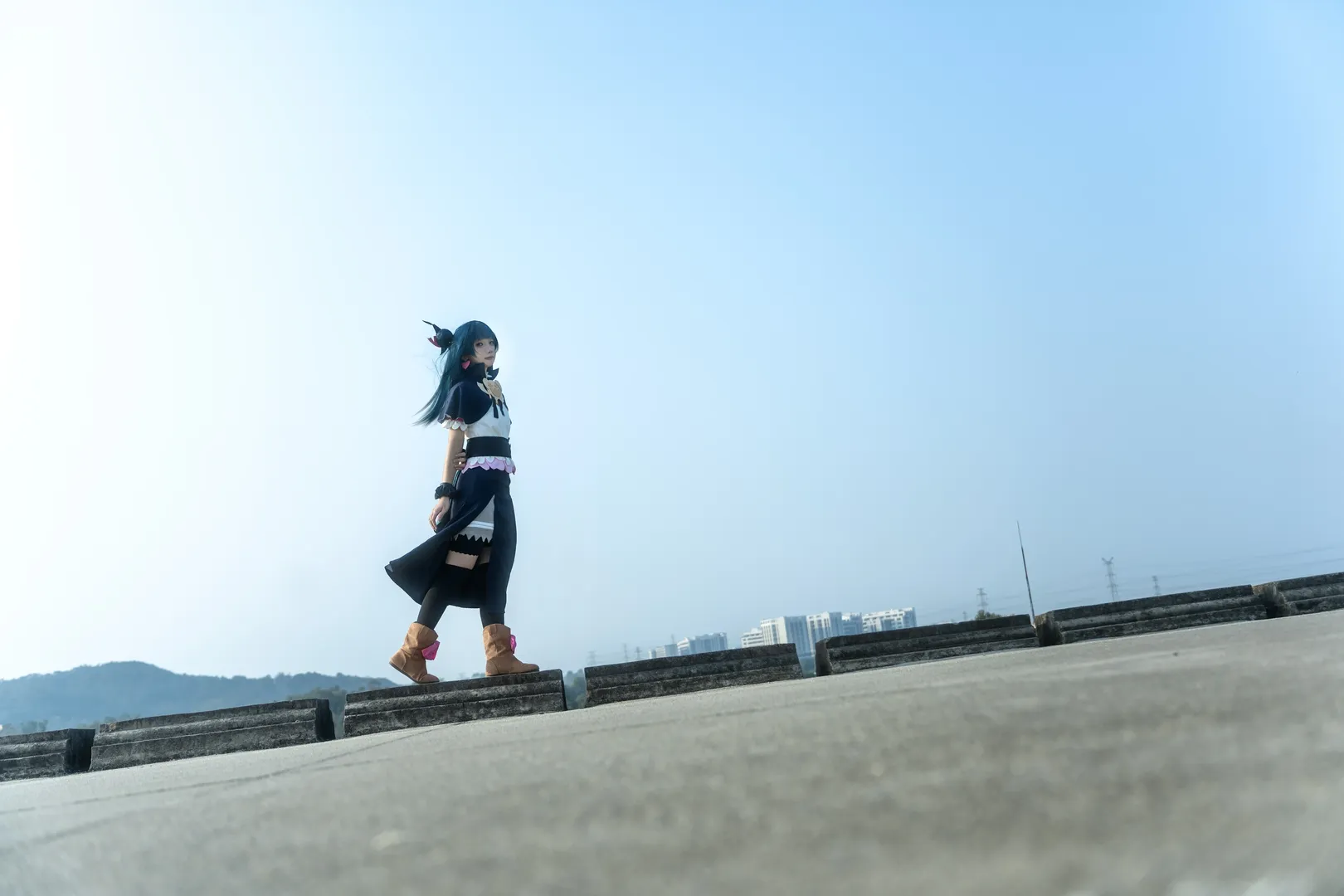 cosplay摄影, 津岛善子cos, 幻日的夜羽, lovelive, 堕天使夜羽