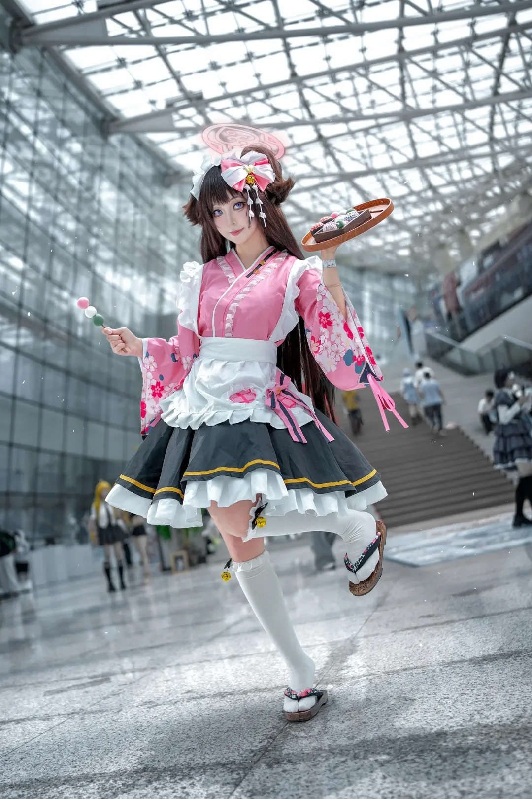 蔚蓝档案, 漫展返图, 河和静子cos, cosplay摄影, 和风少女