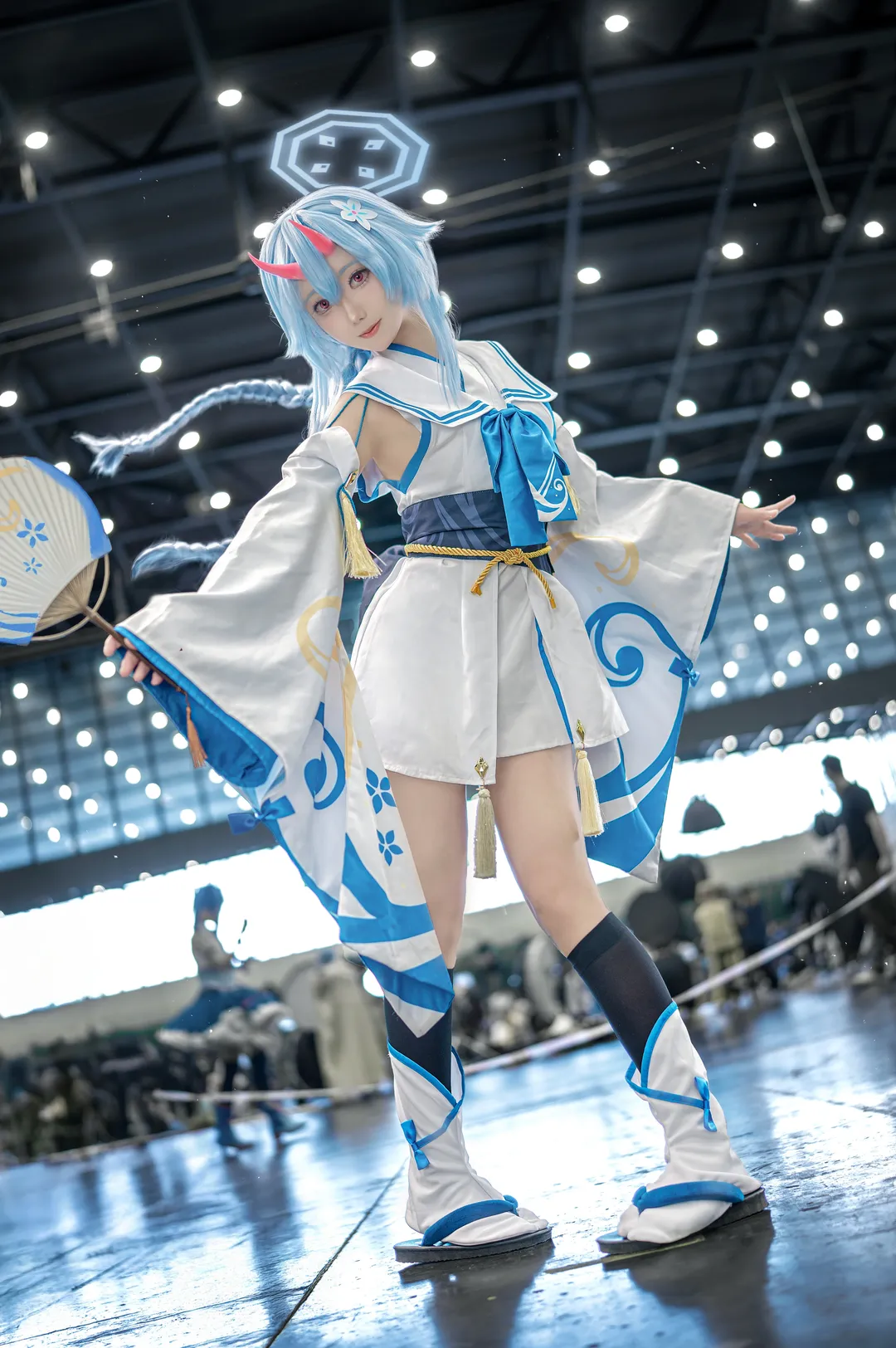 Cosplay, 角色还原, 蔚蓝档案, 和风服装, 和乐千世cos