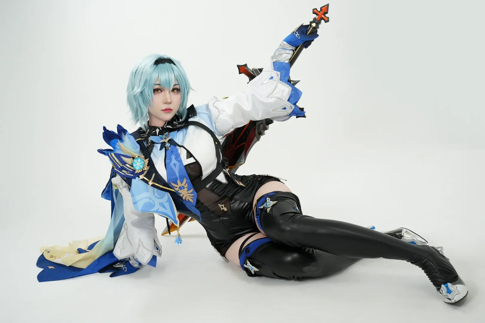 原神, cosplay, 二次元摄影, 优菈cos, 优菈仿妆 - 第2张