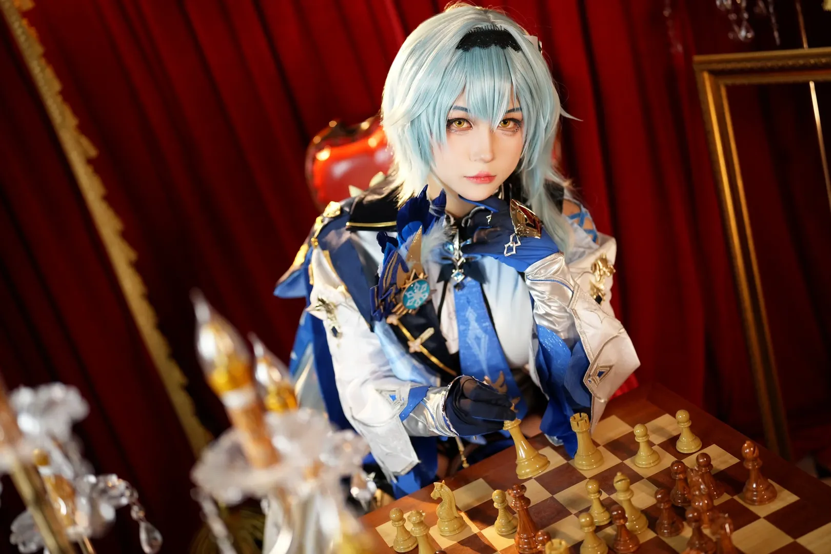 原神, cosplay, 二次元攝影, 優菈cos, 優菈仿妝
