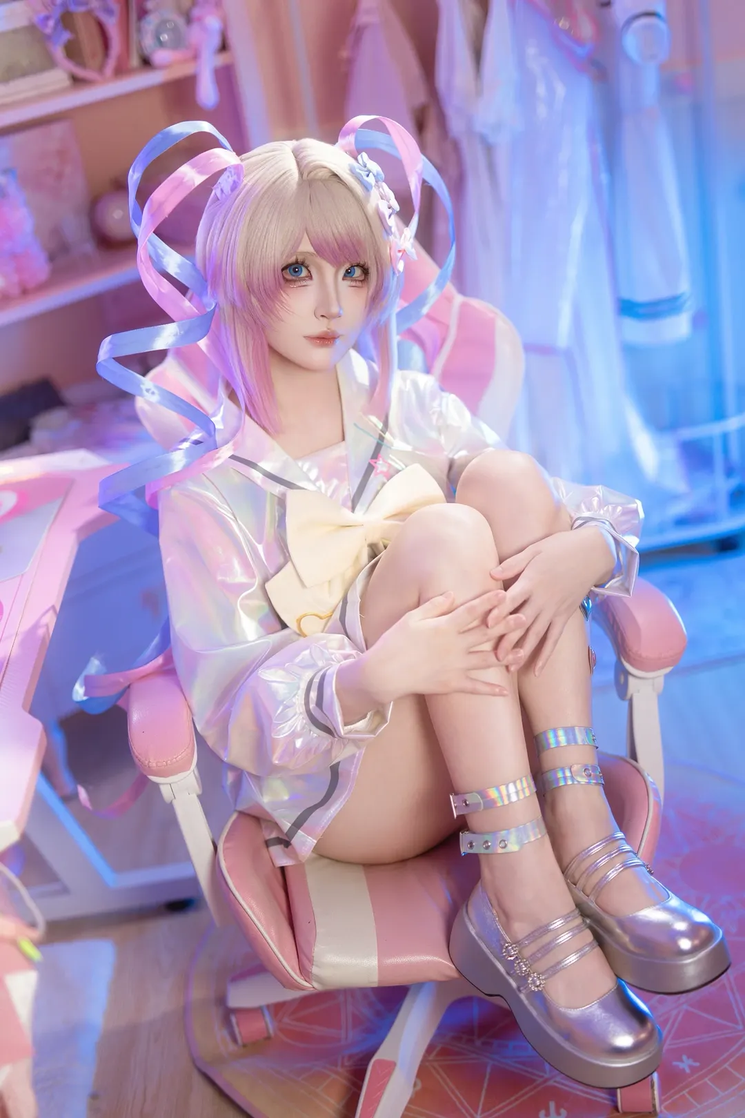 Cosplay, 超天酱cos, 大橘公馆•电竞少女, 电竞少女, 镭射材质