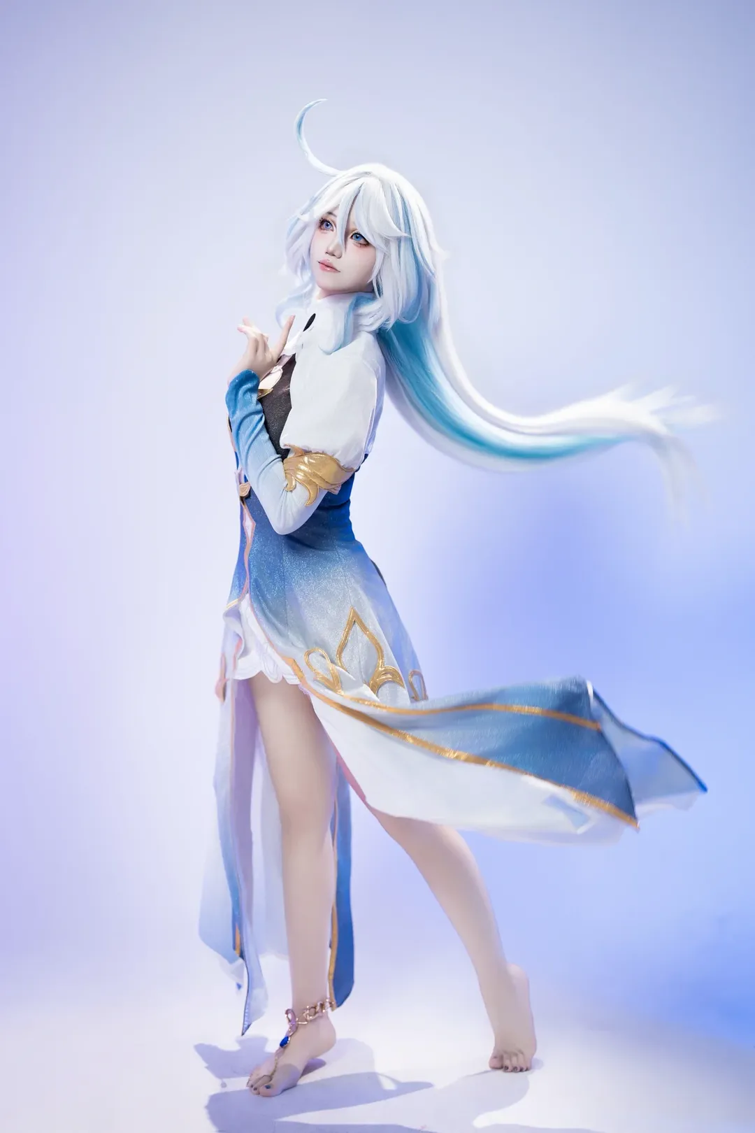 原神, 角色还原, cosplay, 二次元摄影, 芙卡洛斯cos - 第2张