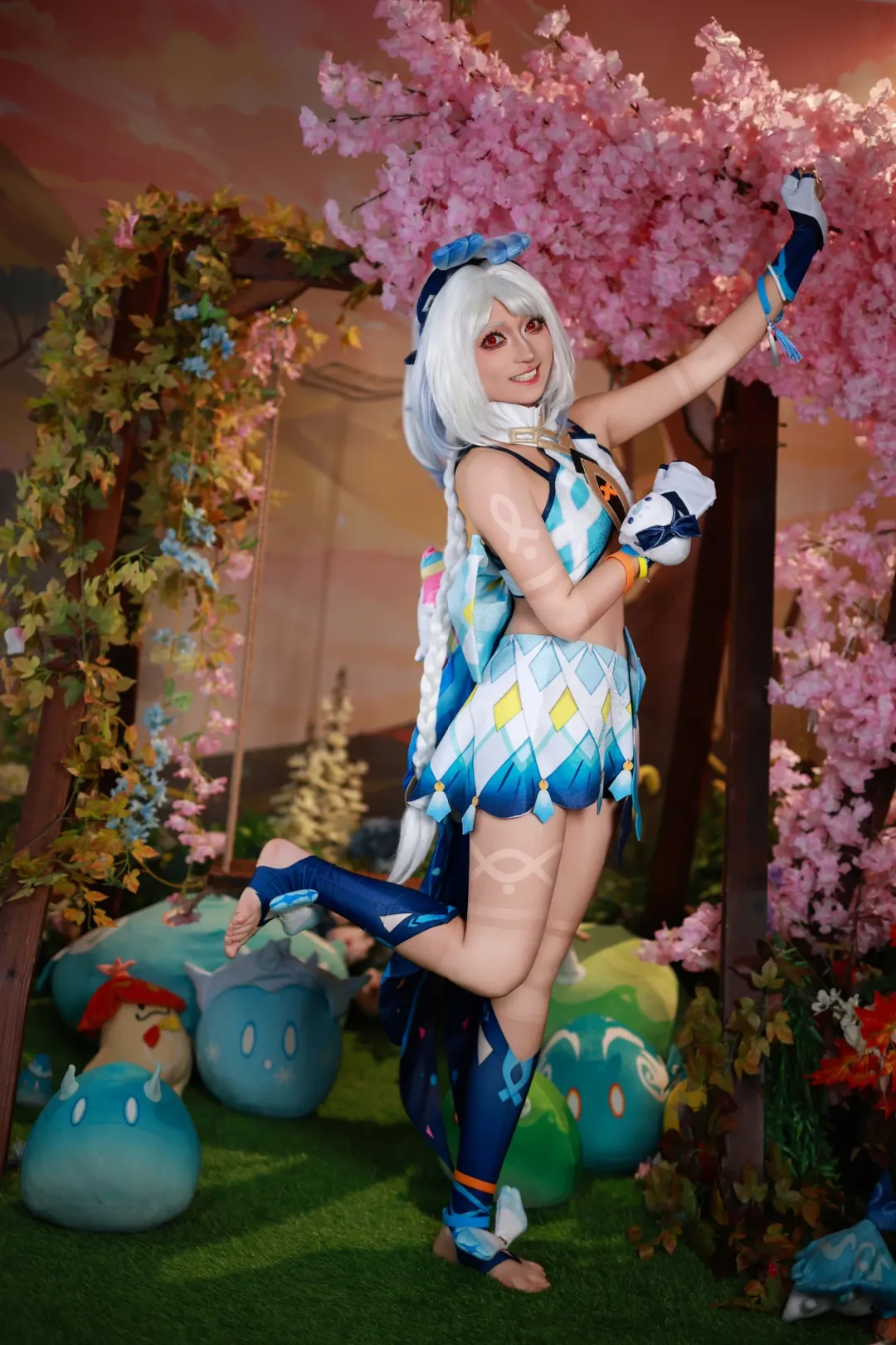 原神, 角色还原, 氛围感, 玛拉妮cos, 流泉之众