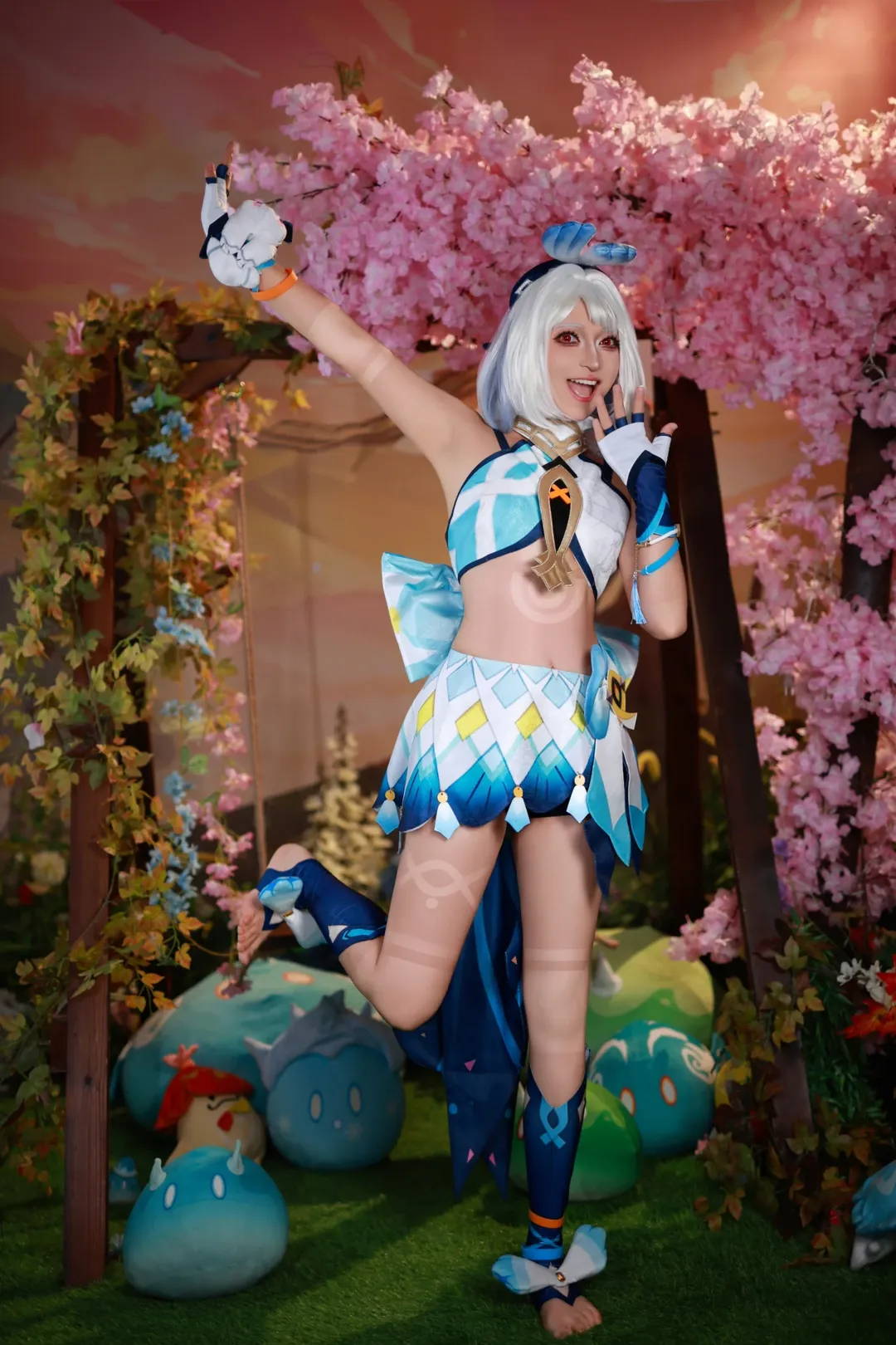 原神, 角色还原, 氛围感, 玛拉妮cos, 流泉之众 - 第5张