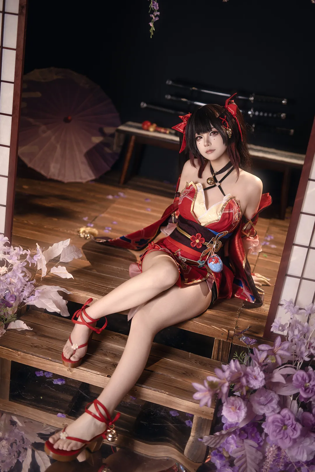 二次元少女, 崩坏星穹铁道, 花火cos, cosplay摄影, 国风幻想
