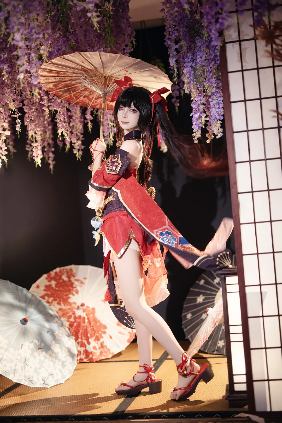 ロールプレイ, 二次元撮影, 崩壊：スターレイル, 花火 コスプレ, 和風コーデ - 1枚目