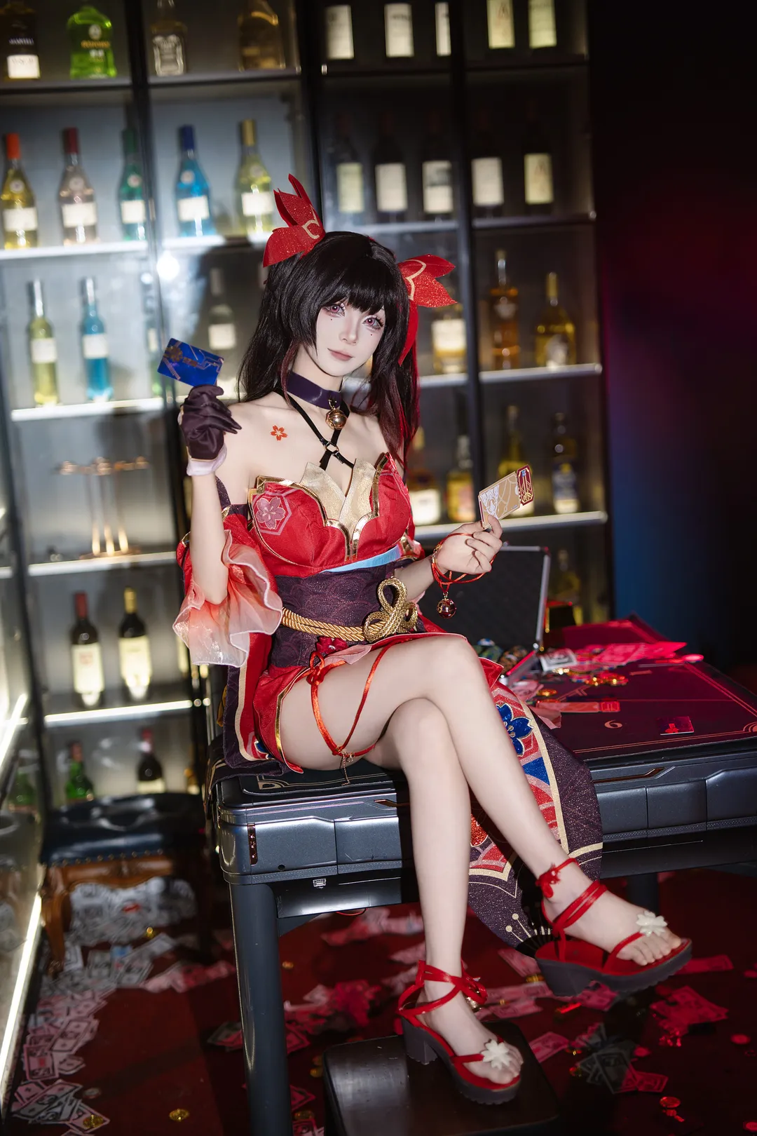 ロールプレイ, 二次元撮影, 崩壊：スターレイル, 花火 コスプレ, 和風コーデ - 3枚目