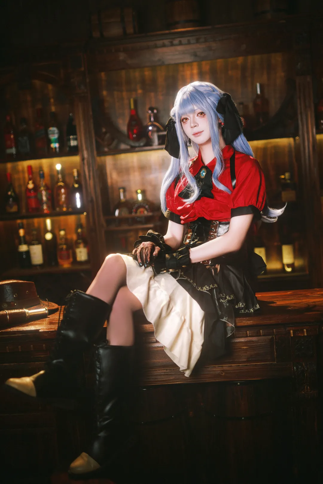 丰川祥子cos, 双马尾假发, Mujica, COSPLAY摄影, 舞台氛围 - 第1张