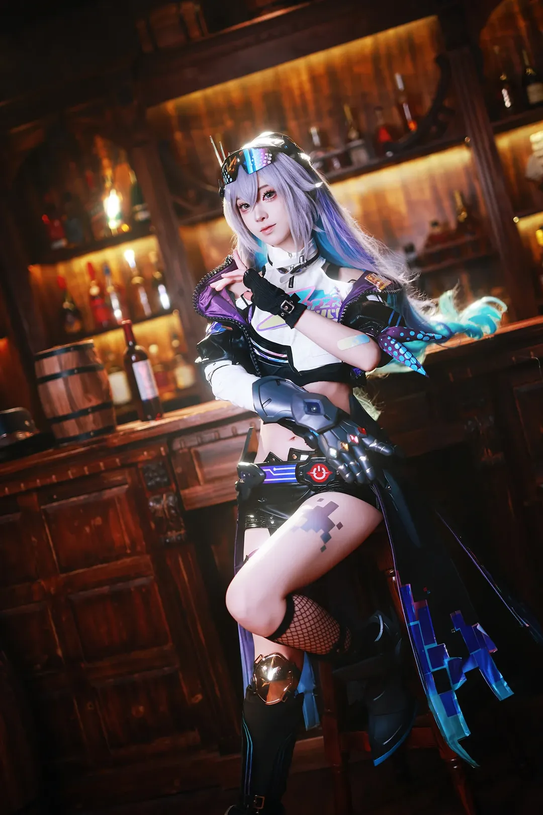 崩壊：スターレイル, サイバーパンク, 二次元コスプレ, 銀狼 コスプレ, ロールプレイングゲーム - 1枚目