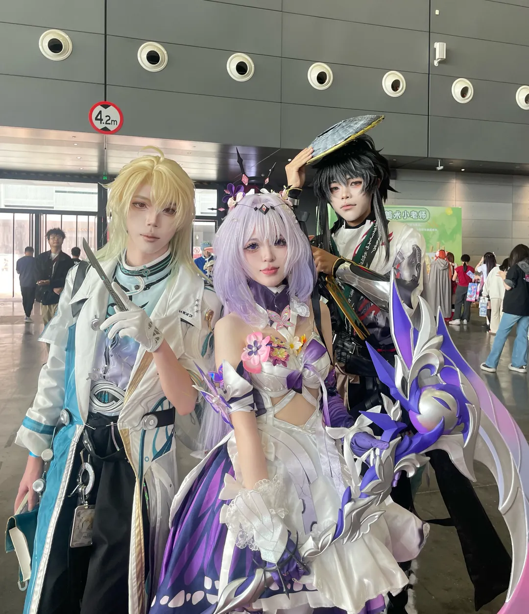崩坏星穹铁道, 漫展返图, 遐蝶cos, cosplay摄影, 展子集邮 - 第4张