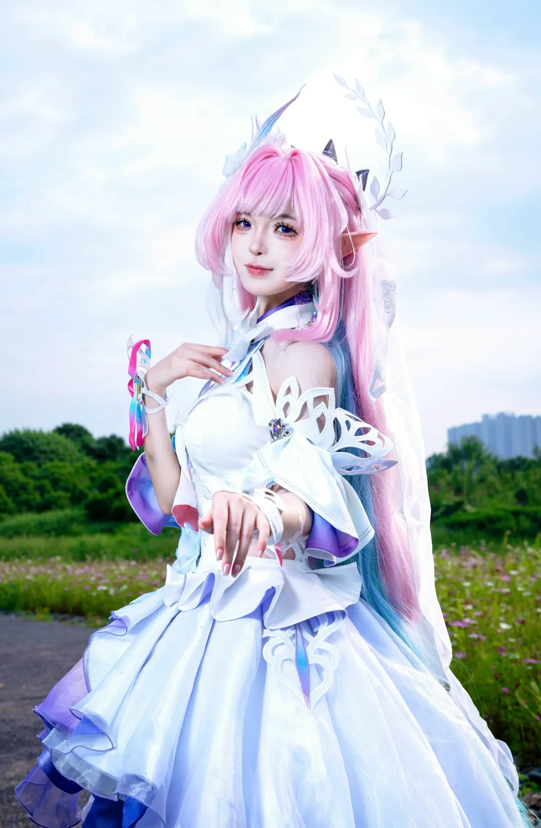 昔涟cos, 崩坏星穹铁道, 户外摄影, 二次元cosplay, 梦幻风格 - 第3张