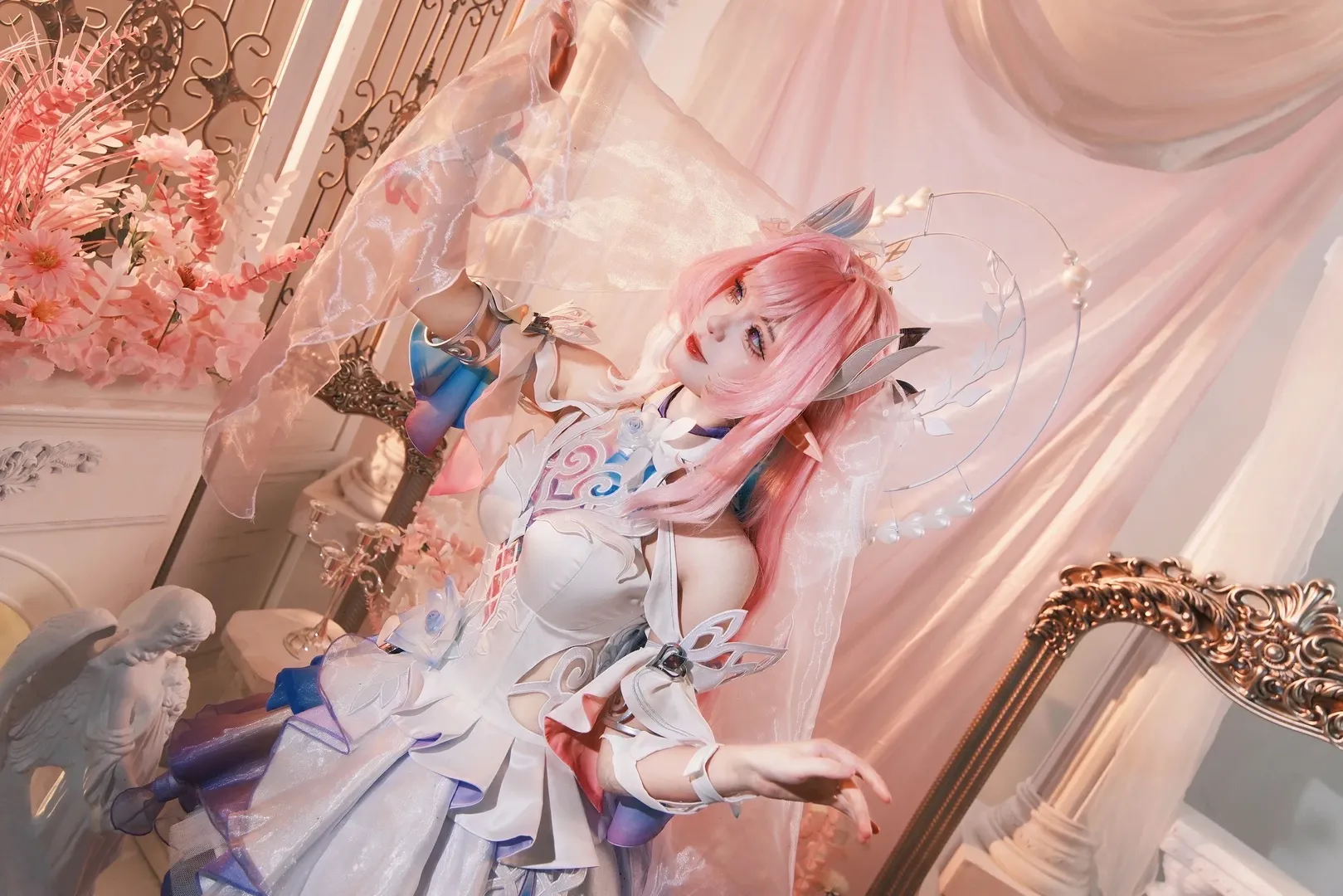 昔涟cos, 崩坏星穹铁道, 仙气造型, cosplay摄影, 二次元日常 - 第3张