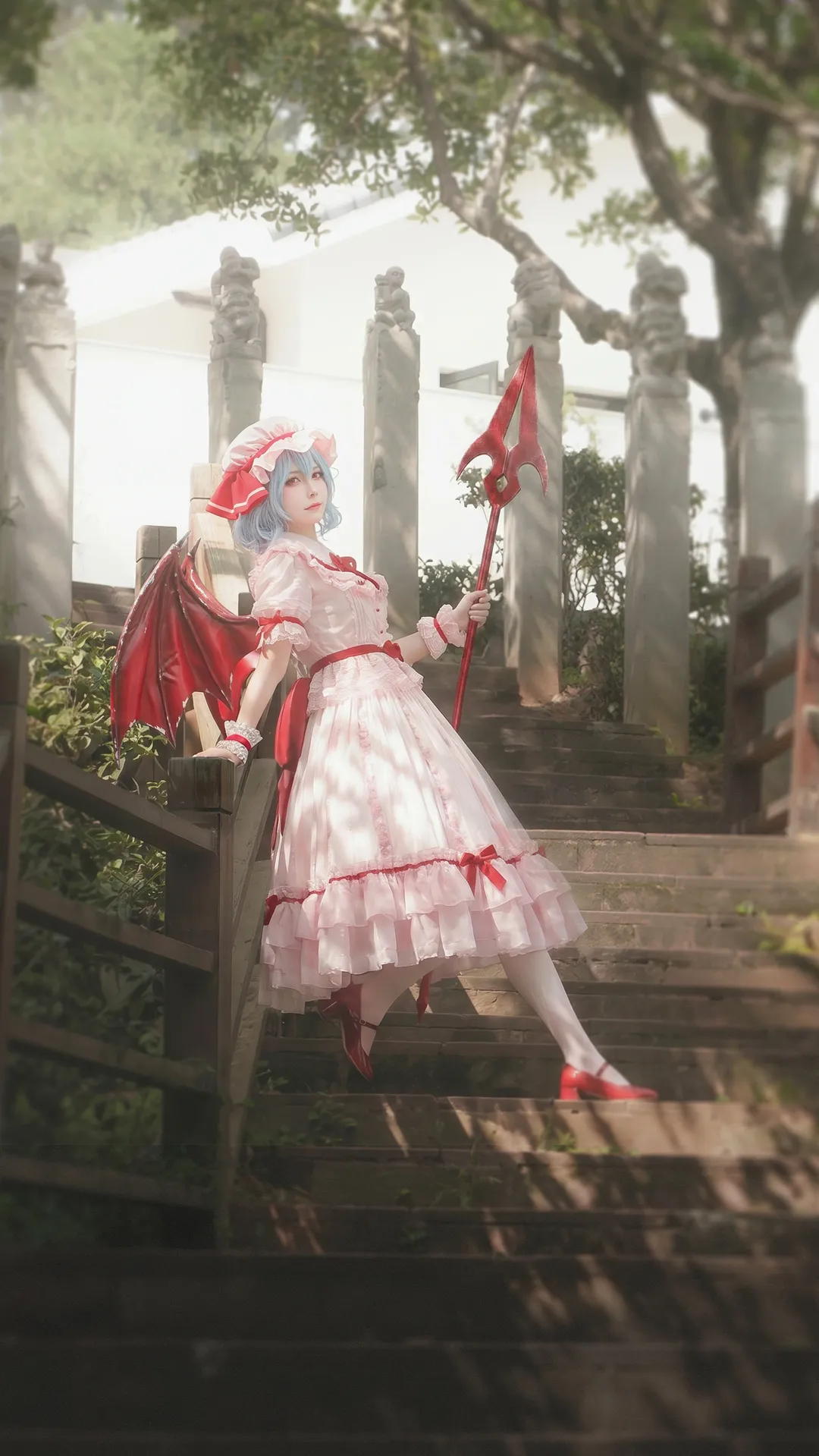 東方Project, コスプレ写真, レミリアコスプレ, 屋外の風景, お嬢様