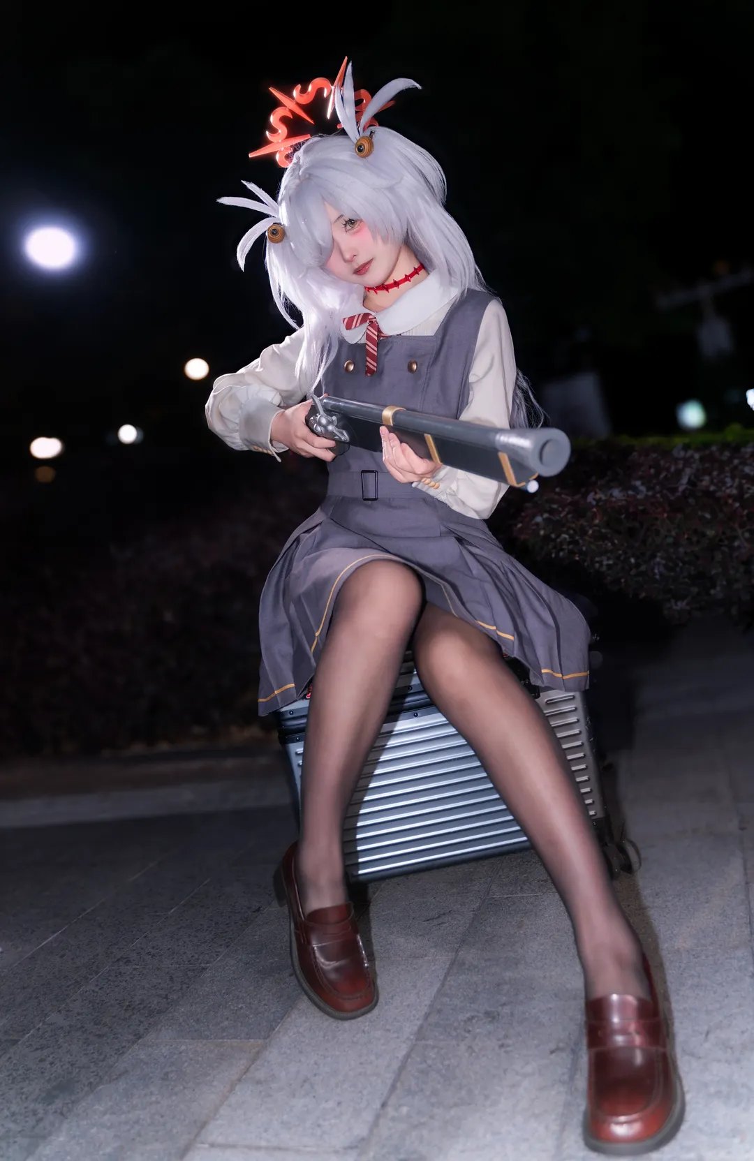 2D, Blue Archive, Firefly ACG Expo, Cute girl, Itagaki Kanoe cosplay - Image 3