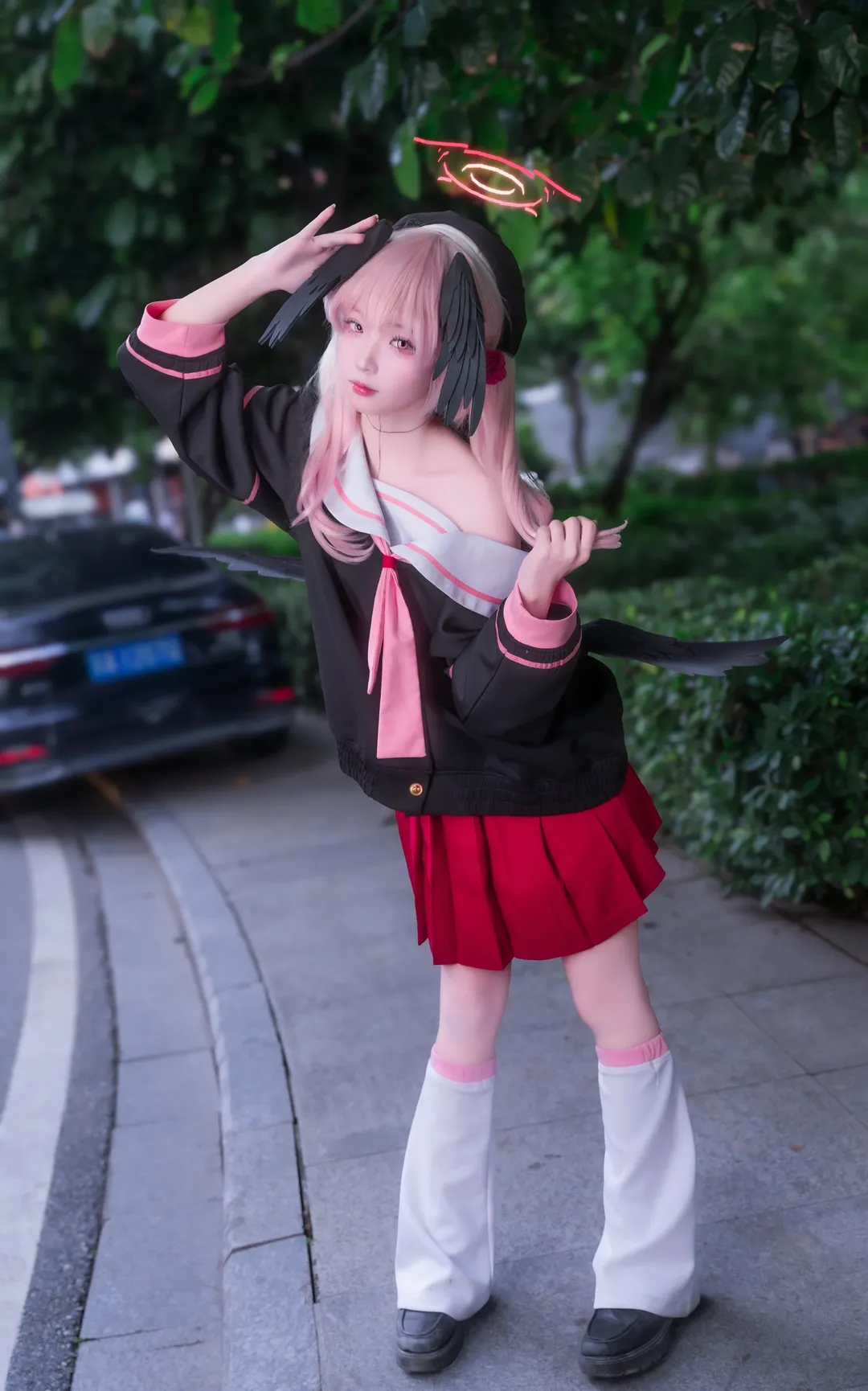 蔚蓝档案, 漫展返图, 下江小春cos, 二次元萌妹, cosplay摄影 - 第2张