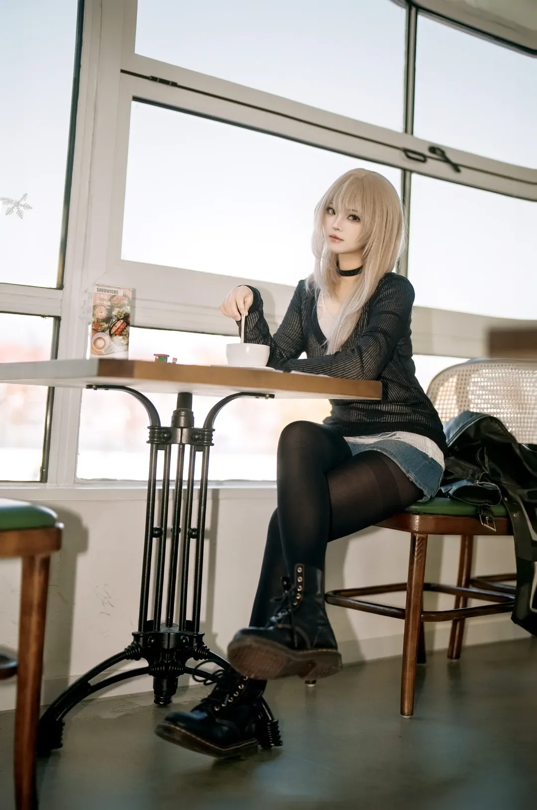 河源木桃香cos, 哭泣少女乐队, GBC, 少女乐队cos, 咖啡店日常 - 第1张