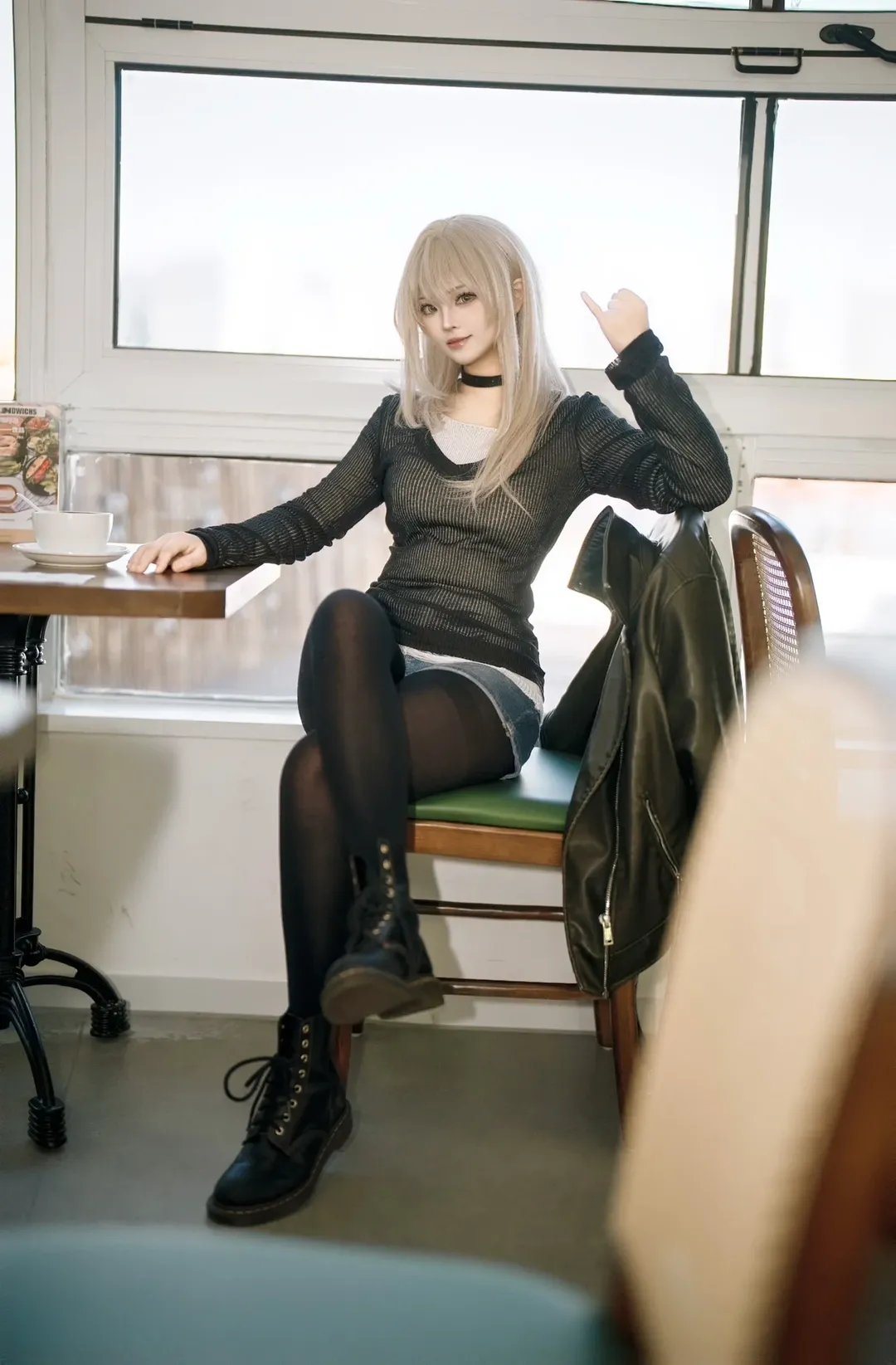 河源木桃香cos, 哭泣少女乐队, GBC, 少女乐队cos, 咖啡店日常 - 第2张