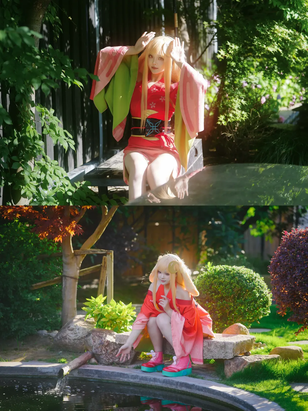 Kaguya-hime cosplay, Beaver Hot Springs, Japanese garden photography, Healing game, Japanese-style private hot spring - Image 7