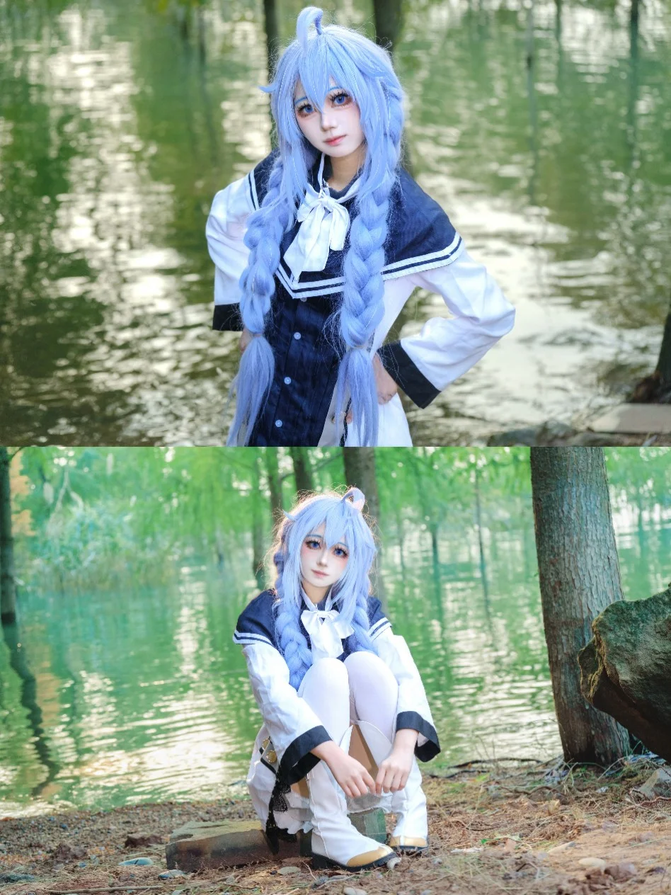 互勉约拍, cosplay摄影, 校园JK, 后藤一里cos, 孤独摇滚 - 第6张