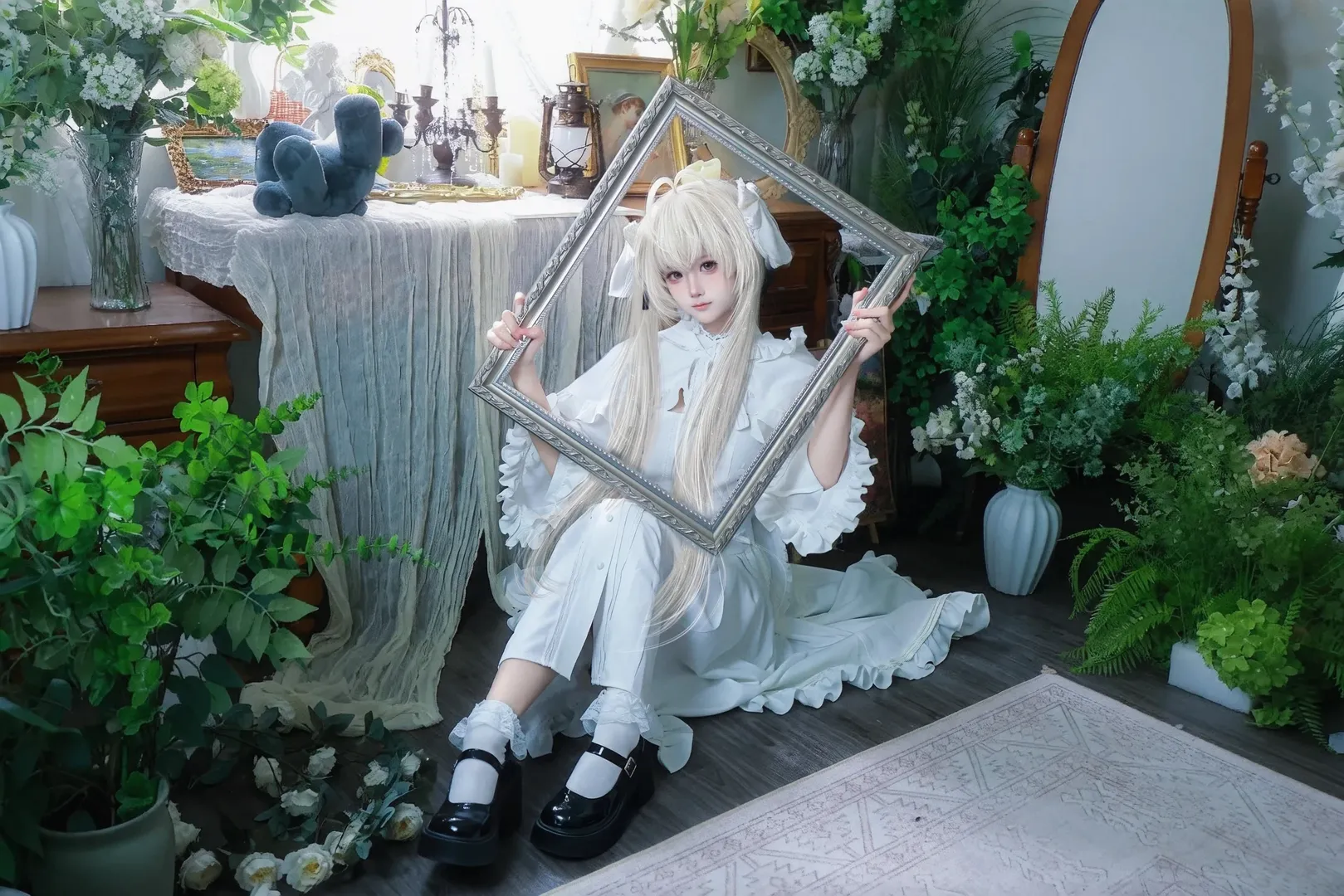 氛围感, cosplay, 春日野穹cos, 穹妹, 缘之空 - 第2张