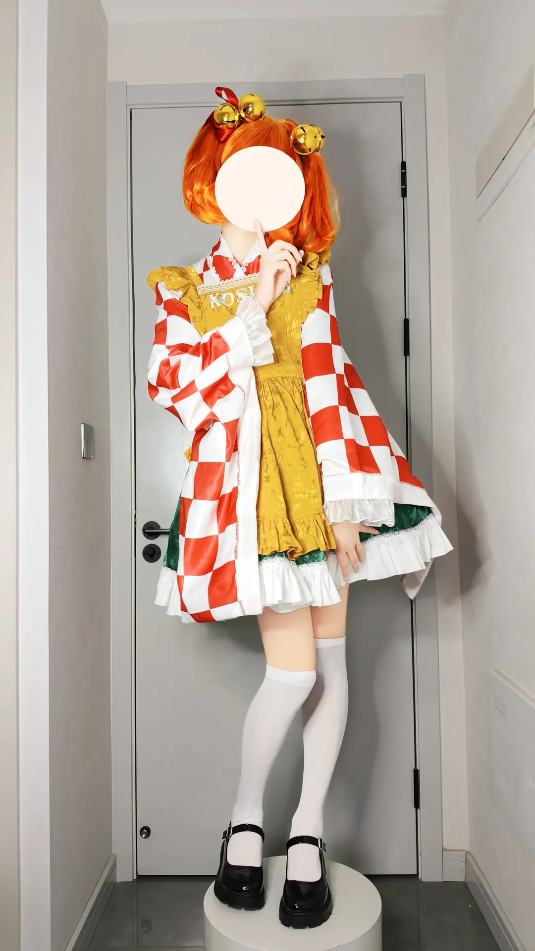 东方Project, 本居小铃cos, cosplay日常, 东方同人, 红白格子 - 第1张