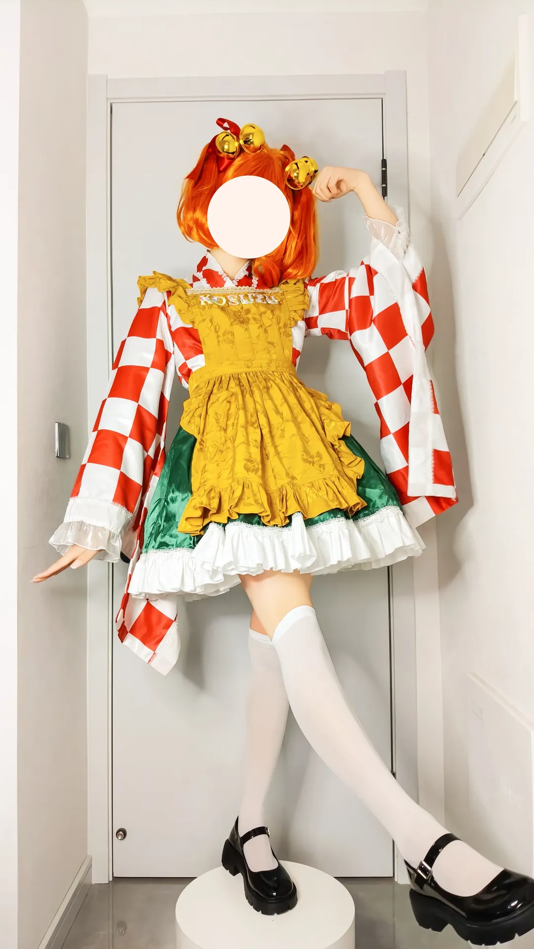 东方Project, 本居小铃cos, cosplay日常, 东方同人, 红白格子 - 第3张