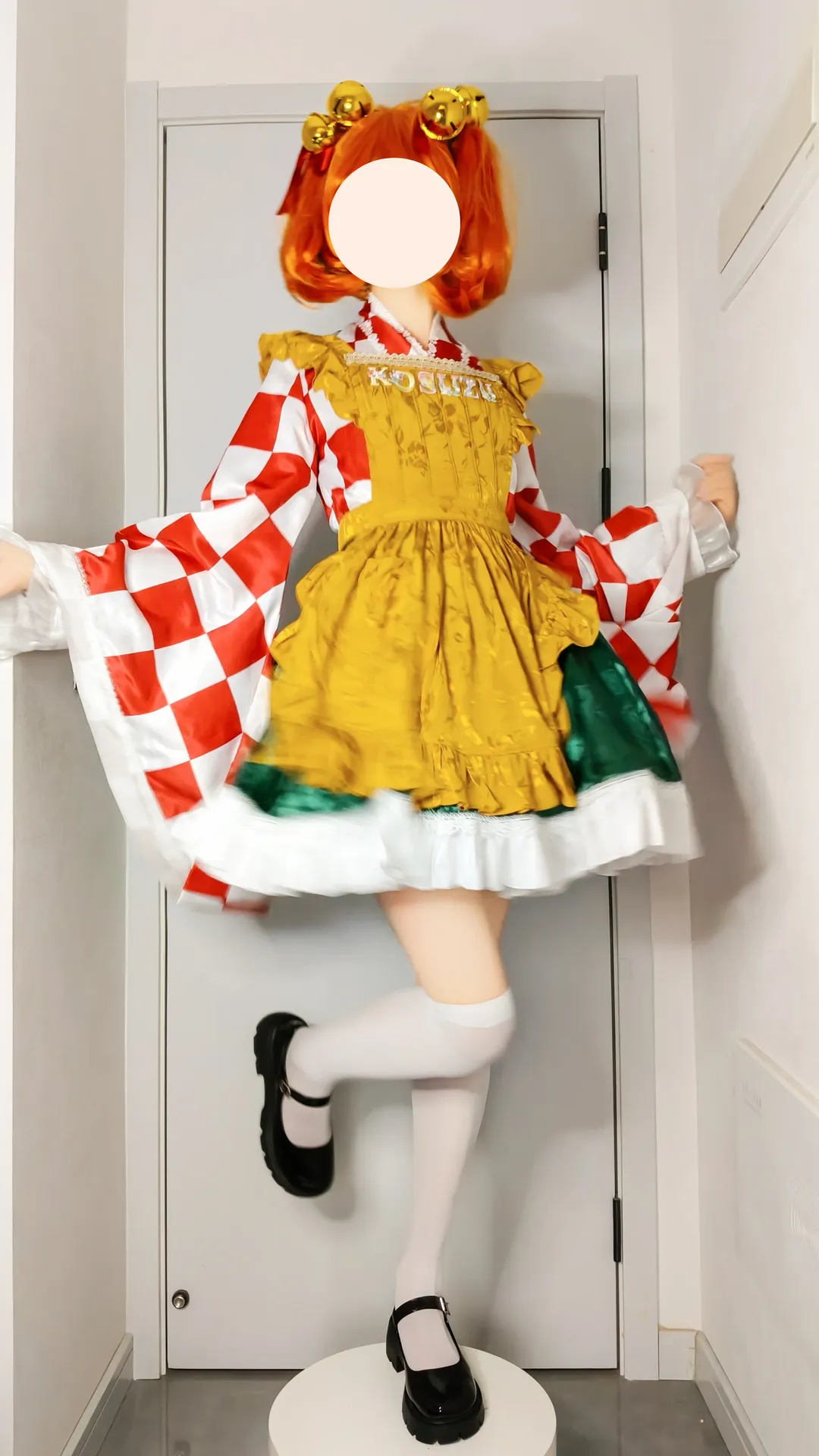 东方Project, 本居小铃cos, cosplay日常, 东方同人, 红白格子 - 第5张