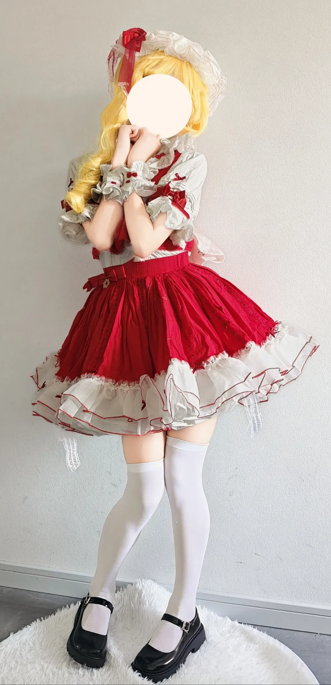 东方project, 芙兰朵露cos, TouhouProject, 二小姐, 红色礼服 - 第2张