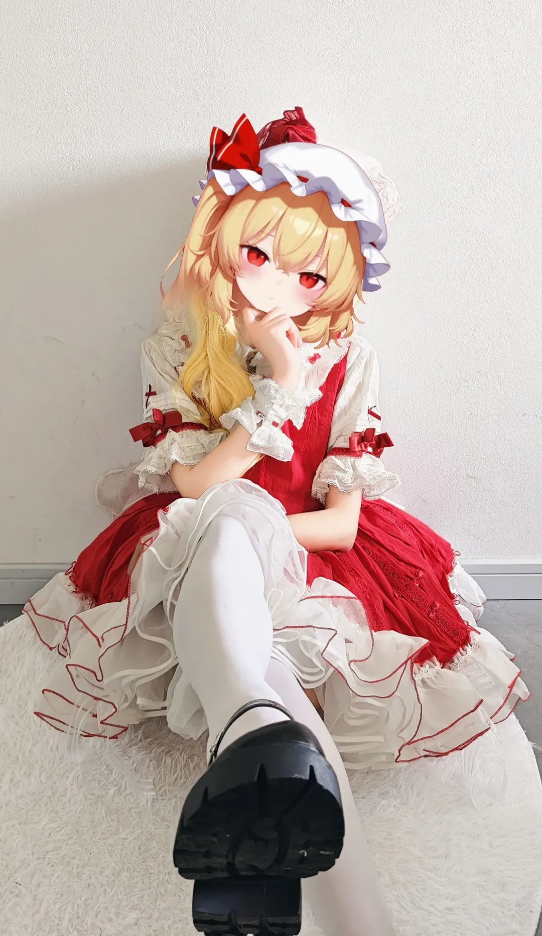 東方Project, フランドール・スカーレット コスプレ, 東方Project, 二嬢, 赤いドレス