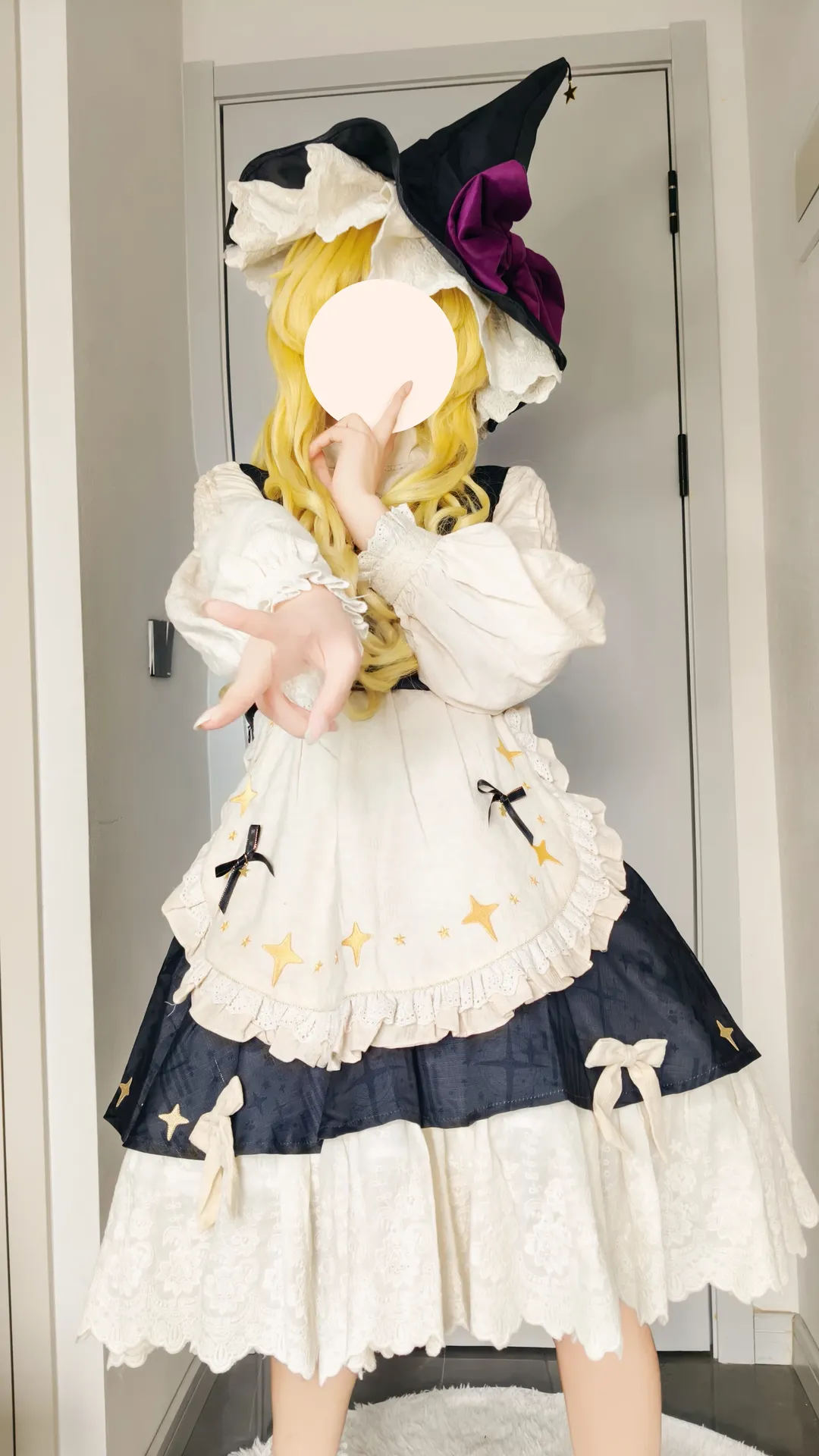 東方Project, 魔理沙コスプレ, 二次元コスプレ, 金髪少女, 魔法使いの衣装 - 1枚目
