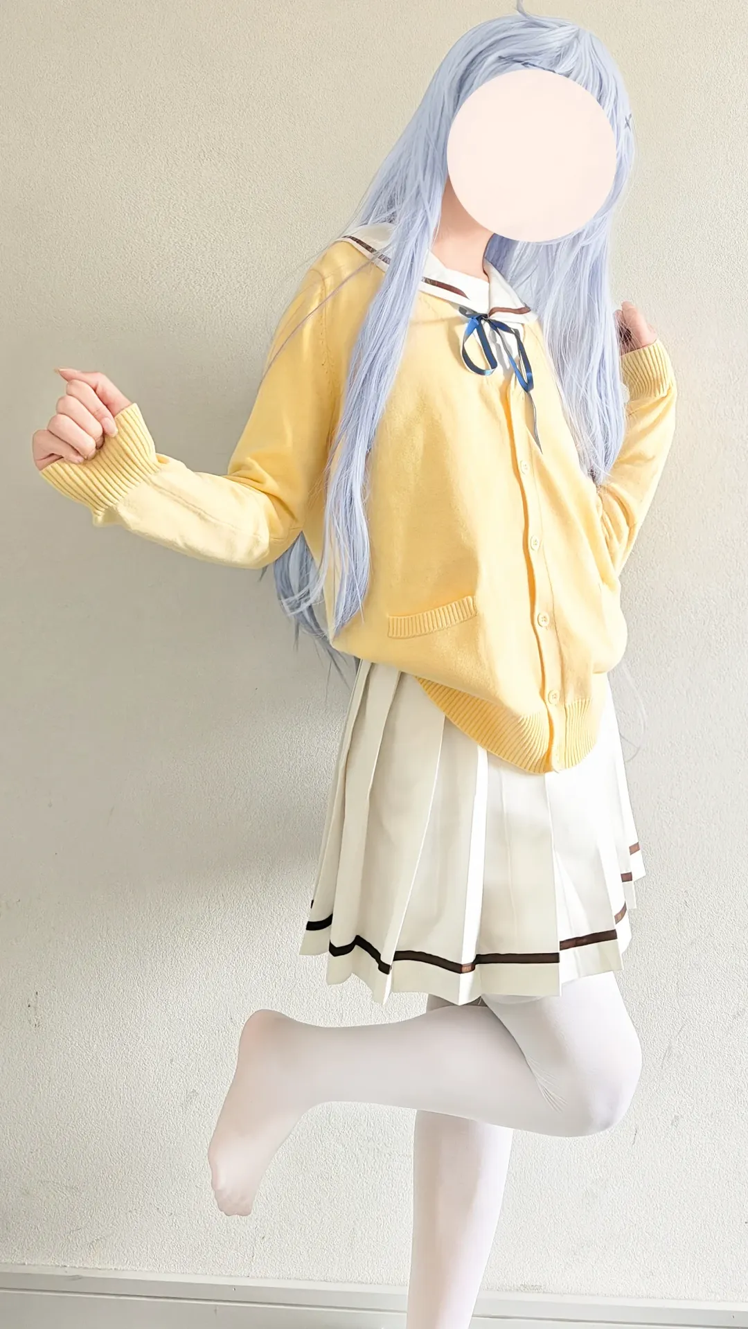 白丝穿搭, 香风智乃cos, 请问您今天要来点兔子吗, 二次元校服, 日常cos - 第3张