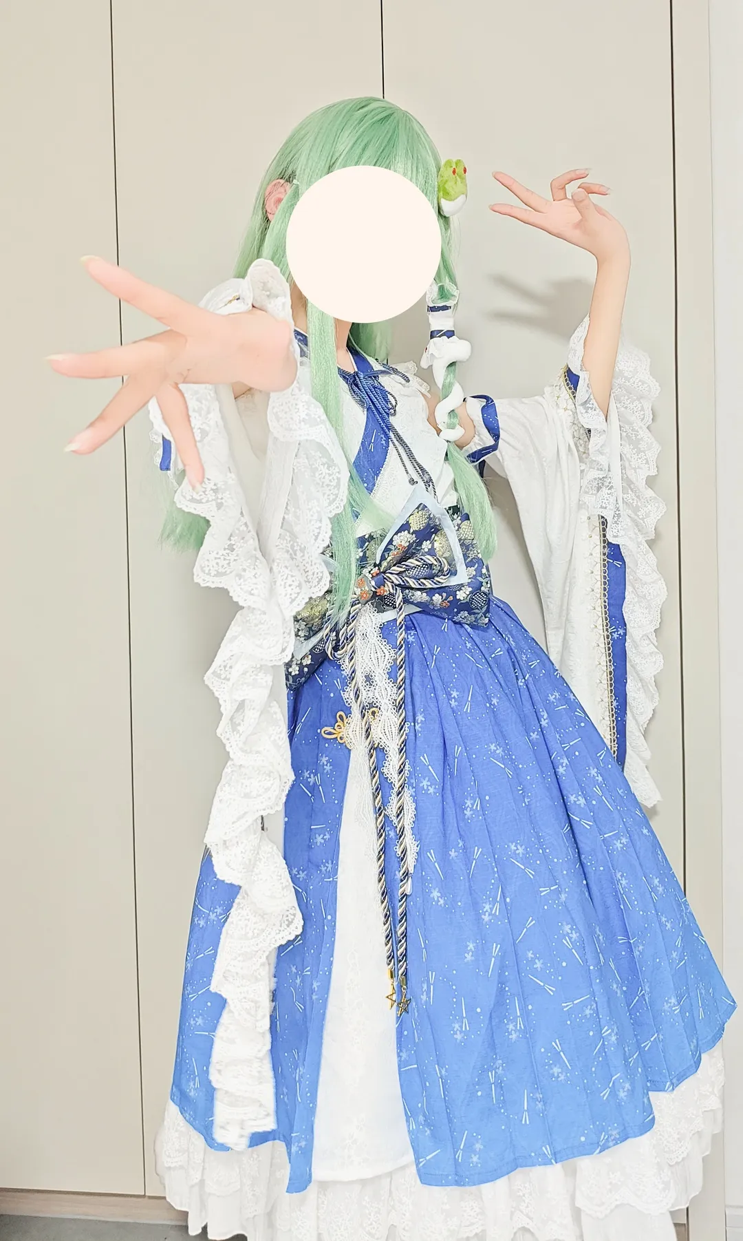东方Project, 二次元cosplay, 巫女装, 东风谷早苗cos, 东方cos