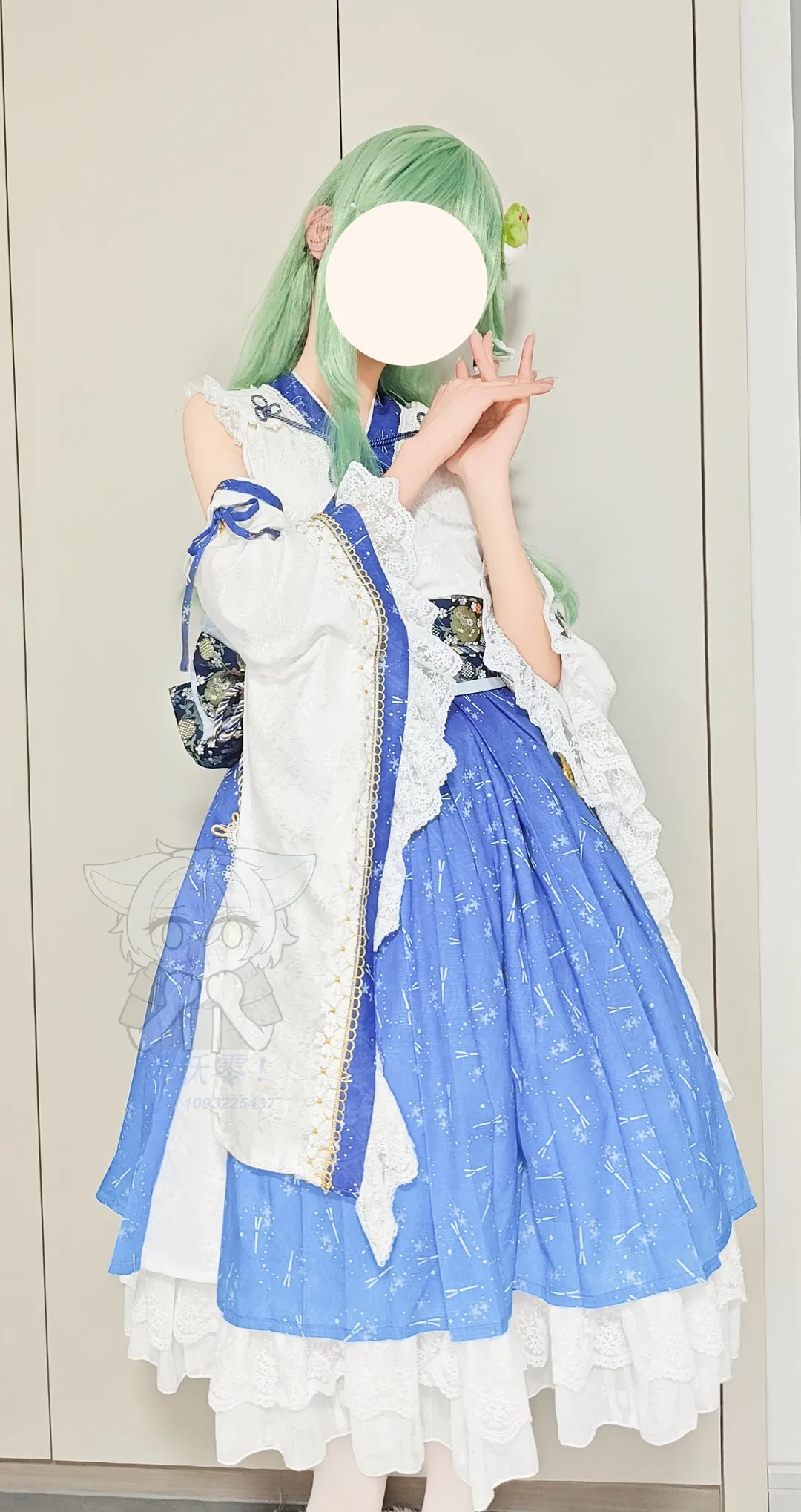 东方Project, 二次元cosplay, 巫女装, 东风谷早苗cos, 东方cos - 第4张