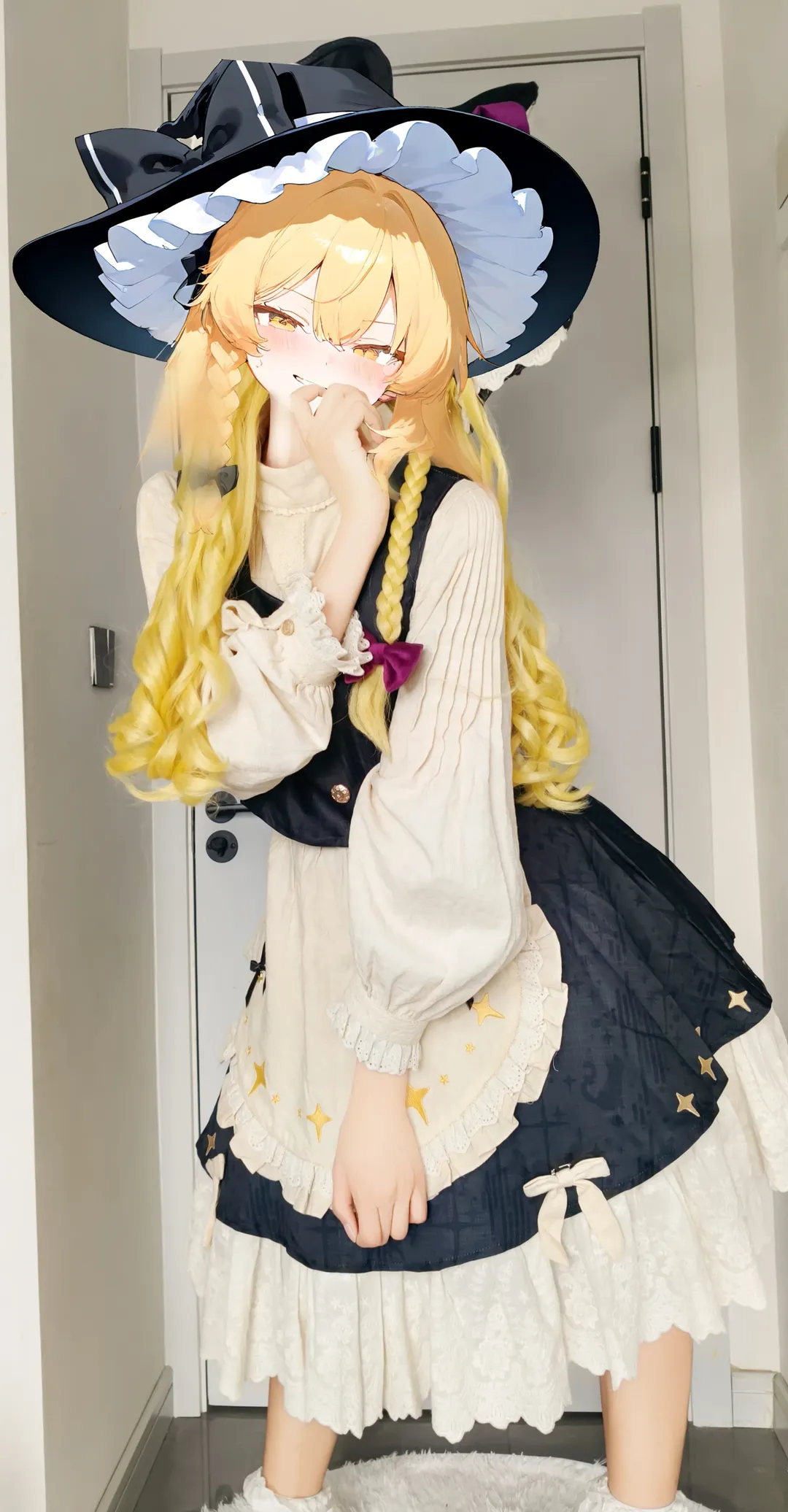 二次元, cosplay, 魔理沙cos, 东方Project, 魔法使 - 第1张