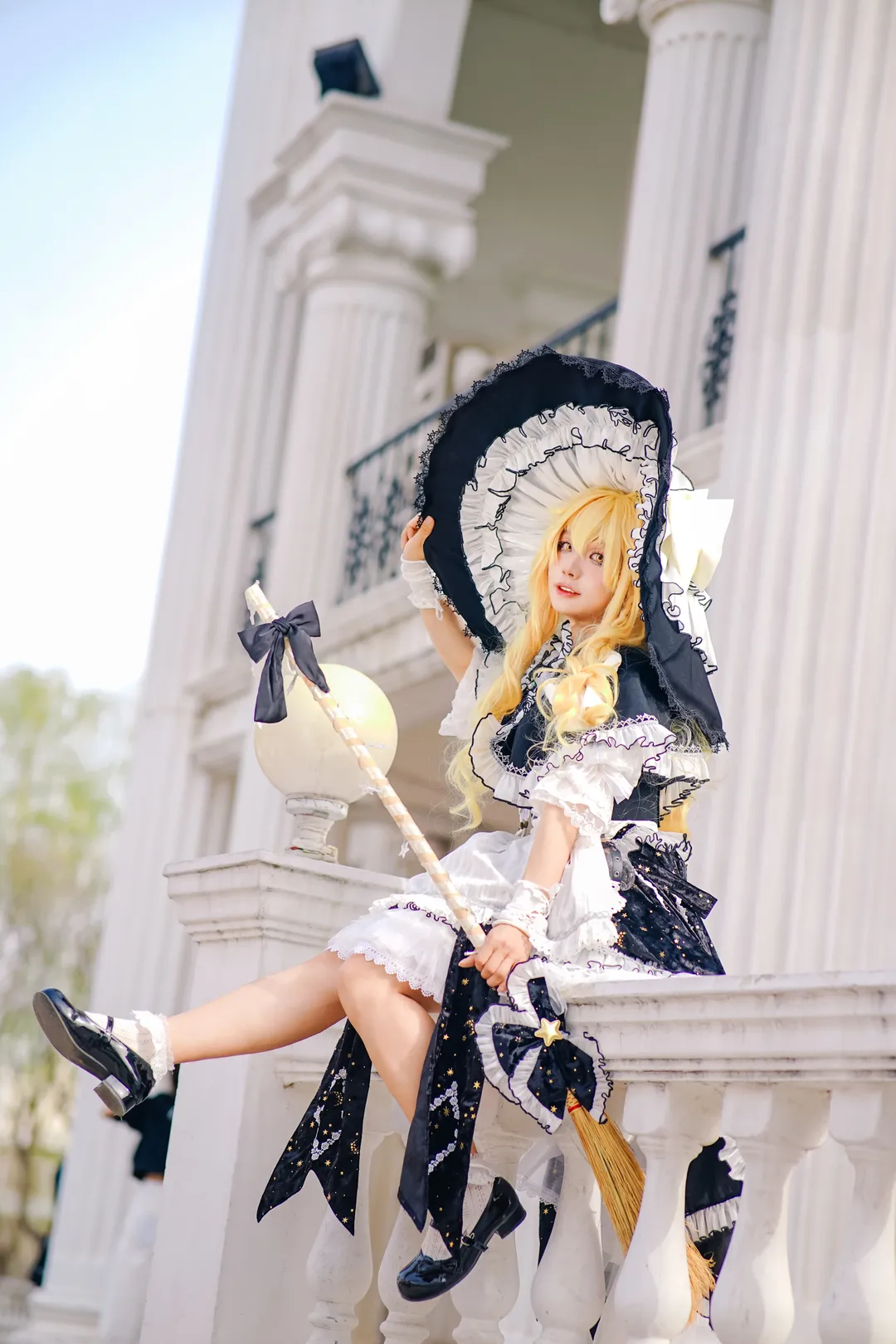 cosplay, 东方project, 魔法使, 雾雨魔理沙cos, 东方同人