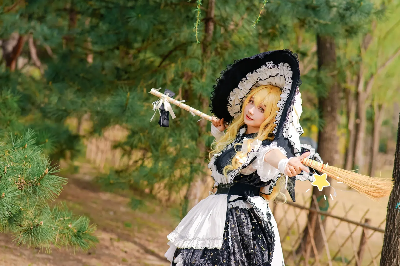 コスプレ, 東方Project, 魔法使い, 霧雨魔理沙 コスプレ, 東方同人 - 8枚目