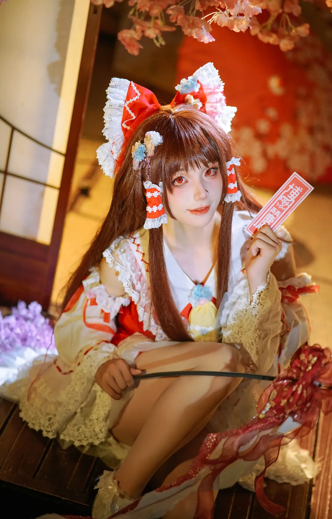 Roleplay, Atmosphere, Reimu Hakurei Cosplay, Touhou Project, Girlish vibe - Image 6