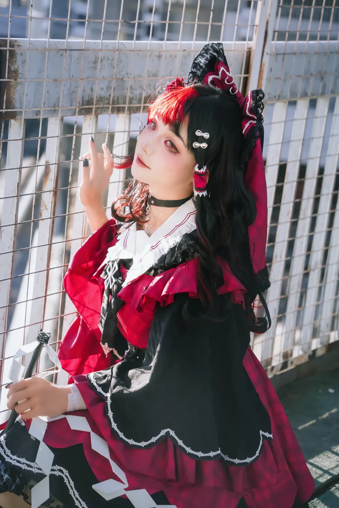 博丽灵梦cos, 氛围感摄影, 东方Project, 二次元看见计划, 巫女 - 第3张