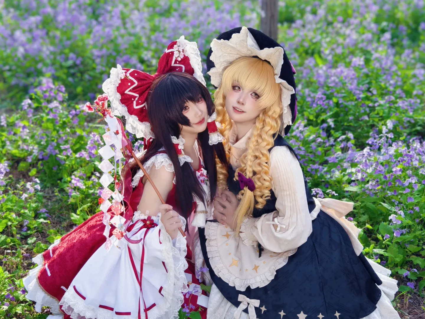 东方project, 雾雨魔理沙cos, 二次元cosplay, 春日踏青, 主角组 - 第2张