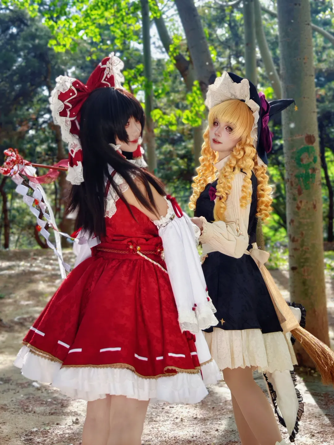 东方project, 雾雨魔理沙cos, 二次元cosplay, 春日踏青, 主角组 - 第3张