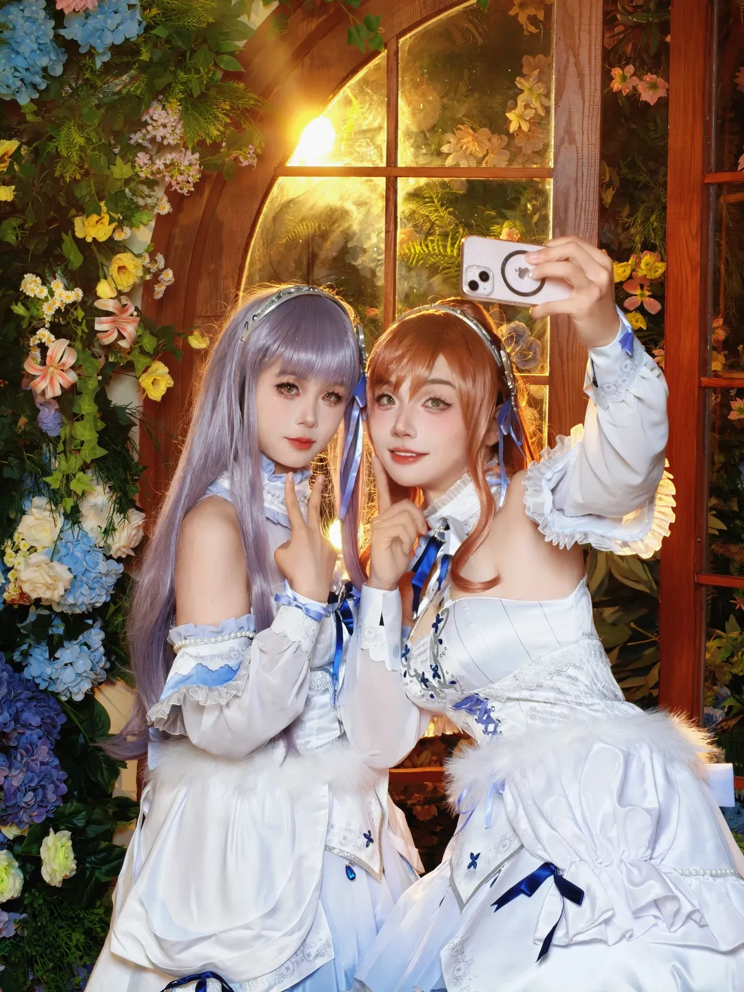 cosplay, 双人cos, BanG Dream!, 凑友希那cos, 教堂摄影 - 第3张