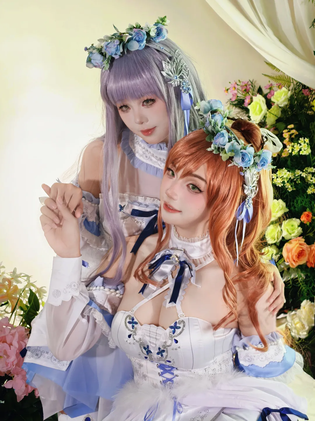 cosplay, 双人cos, BanG Dream!, 凑友希那cos, 教堂摄影