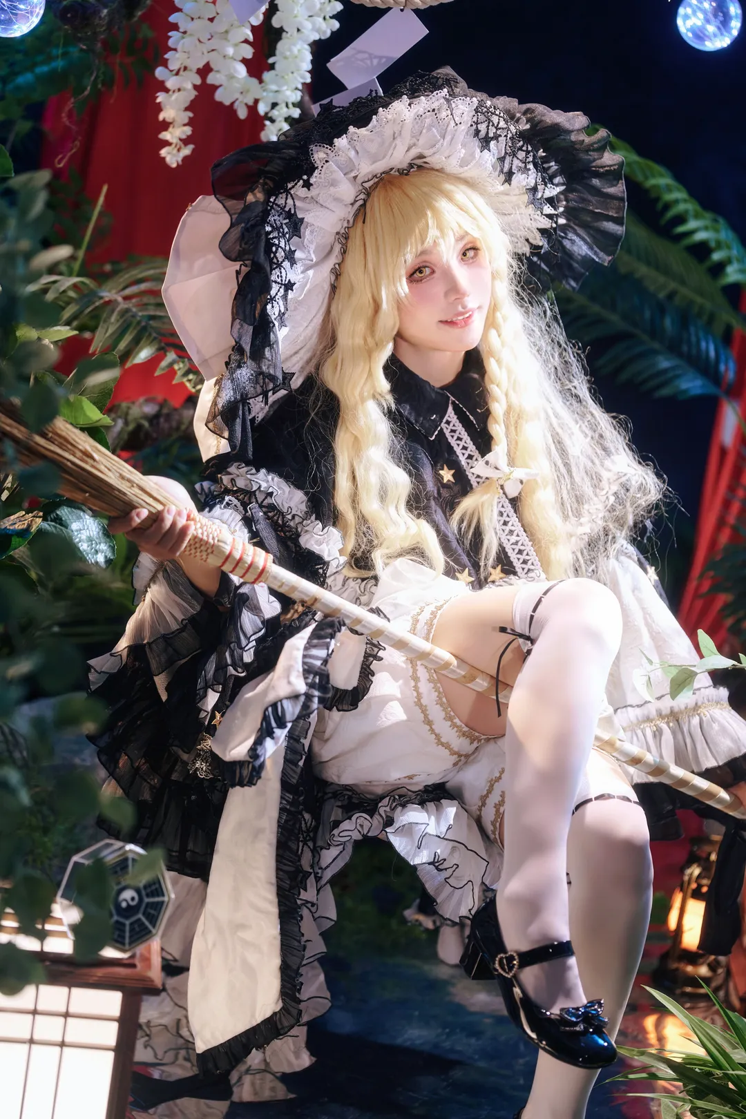 二次元, 东方project, 少女写真, 雾雨魔理沙cos, 魔女 - 第3张