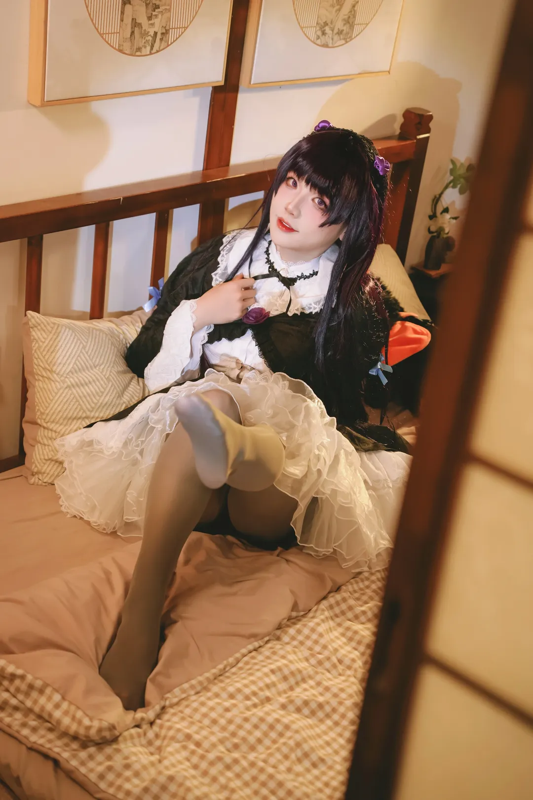Atmosphere, Lolita, Girl photography, Kuroneko cosplay, Ruri Gokou - Image 2