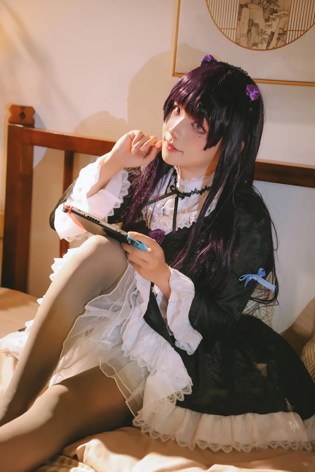 Atmosphere, Lolita, Girl photography, Kuroneko cosplay, Ruri Gokou - Image 3
