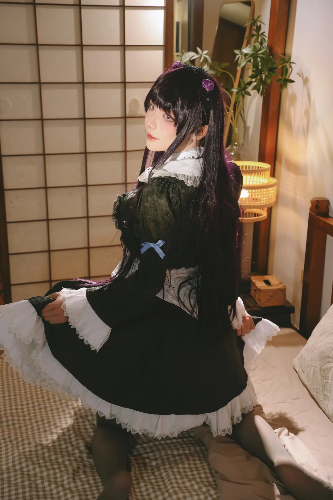 Atmosphere, Lolita, Girl photography, Kuroneko cosplay, Ruri Gokou - Image 4